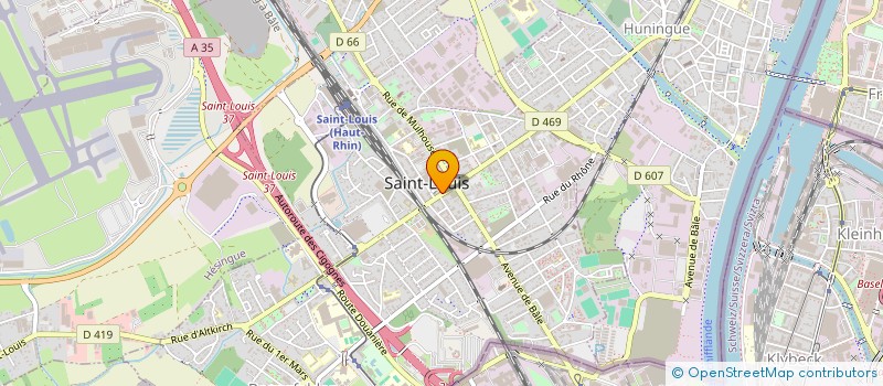 localisation de l'entreprise CONEX à SAINT-LOUIS