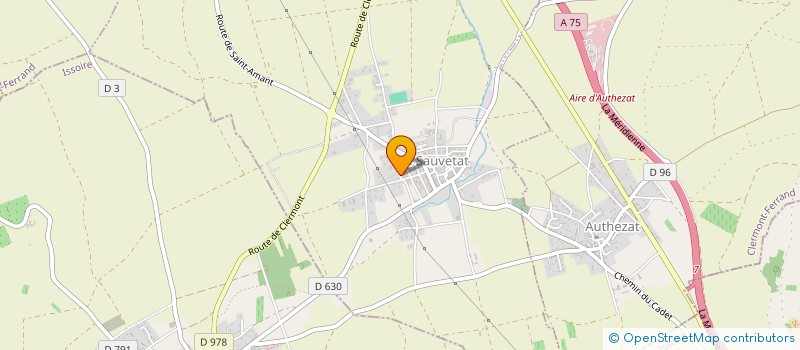 localisation de l'entreprise CONEX  LA SAUVETAT