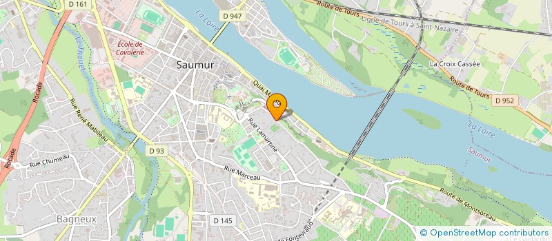 localisation de l'entreprise CONEX à SAUMUR