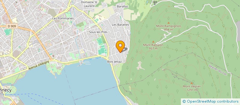 localisation de l'entreprise CONEX.BIS  ANNECY