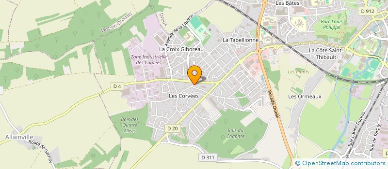 localisation de l'entreprise CONEX-CITES à VERNOUILLET