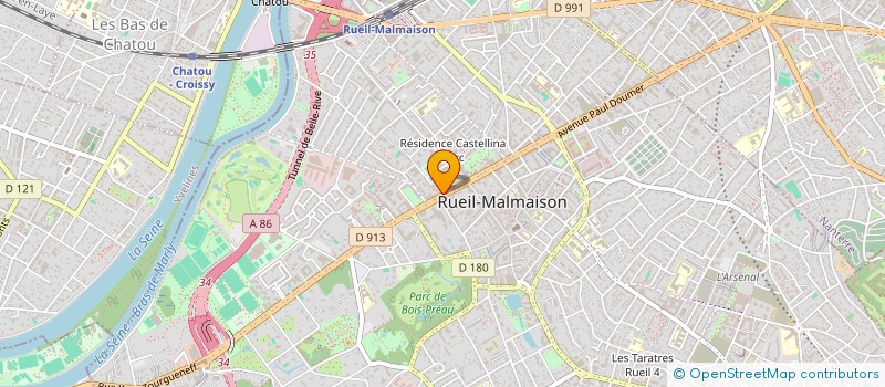 localisation de l'entreprise CONEXHOM à RUEIL-MALMAISON