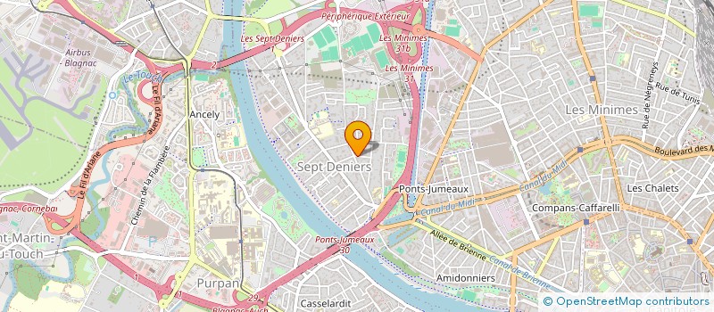 localisation de l'entreprise CONEXIS SCL à TOULOUSE