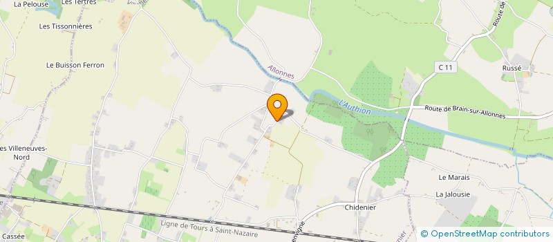 localisation de l'entreprise CONEXSYS  SAUMUR