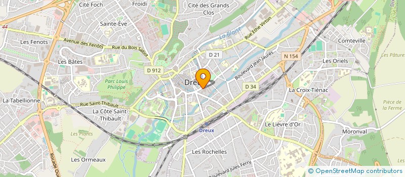 localisation de l'entreprise CONEYES à DREUX