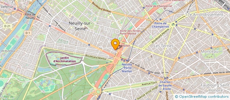 localisation de l'entreprise CONEYMARA à NEUILLY-SUR-SEINE