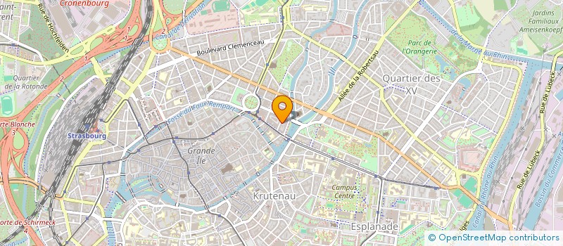 localisation de l'entreprise CONF LAENNEC ETUDES MEDECINE à STRASBOURG