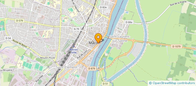 localisation de l'entreprise CONF NAT LOGEMENT AMICALE PERCEE SUD MACON à MACON