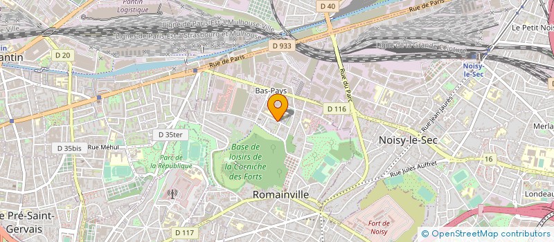 localisation de l'entreprise CONF SYND FAMILLES SECTION ROMAINVILLE  ROMAINVILLE