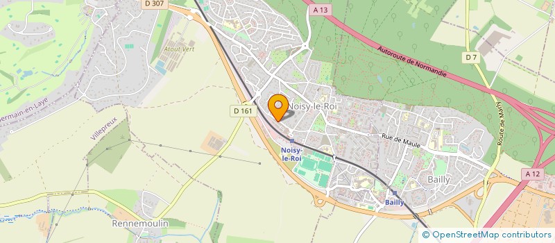 localisation de l'entreprise CONFE GEN ALIMENTATION INTERDEP 78 91 95 à NOISY-LE-ROI