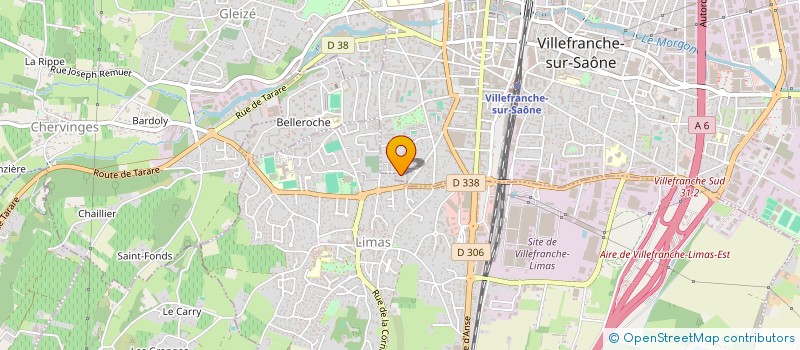 localisation de l'entreprise CONFEA à VILLEFRANCHE-SUR-SAONE