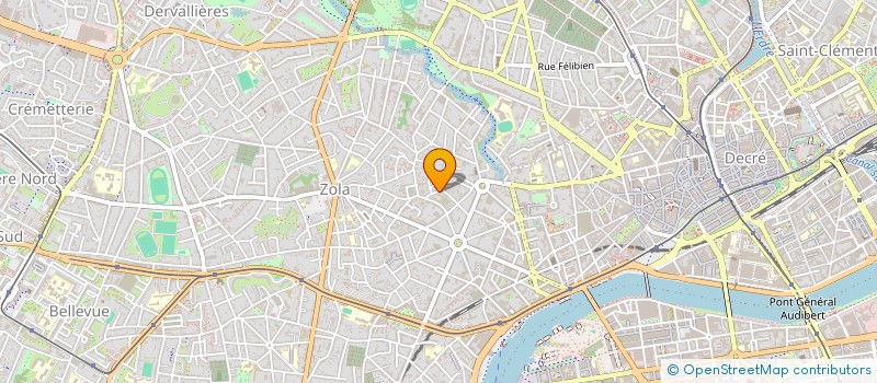 localisation de l'entreprise CONFECT 44 à NANTES