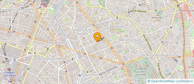 localisation de l'entreprise CONFECTION ANA TEX  PARIS