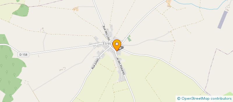 localisation de l'entreprise CONFECTION CHAR-AZ  ETRECHY