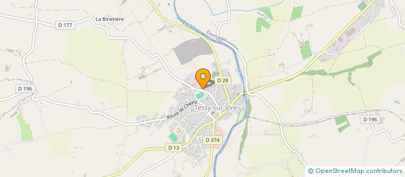 localisation de l'entreprise CONFECTION DE TESSY SUR VIRE à TESSY-BOCAGE