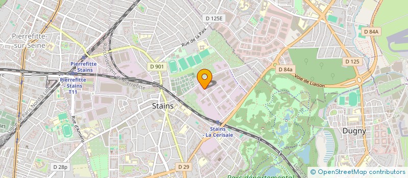 localisation de l'entreprise CONFECTION RENOV  STAINS