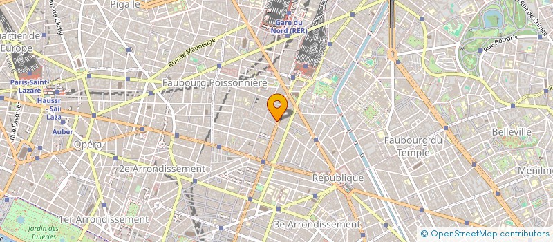 localisation de l'entreprise CONFED COMMERC DETAIL FRANCE  PARIS