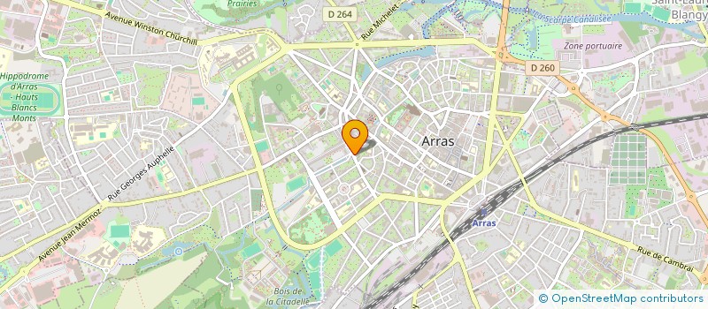 localisation de l'entreprise CONFED SYNDICALE FAMILLE ARRAS & ENVIRON à ARRAS