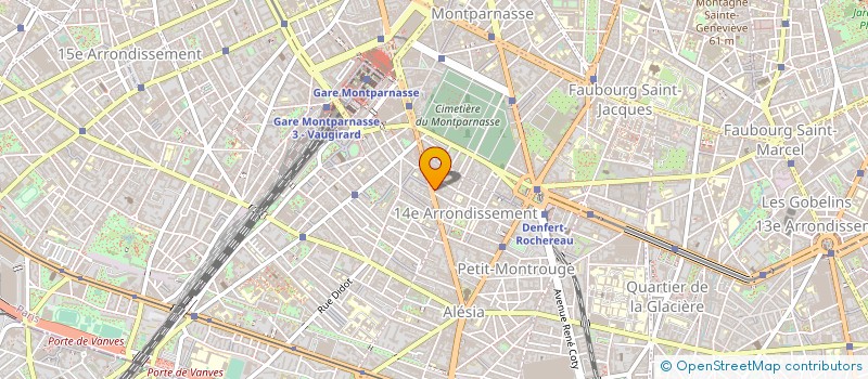 localisation de l'entreprise CONFED TRAVAIL FORCE OUVRIER à PARIS