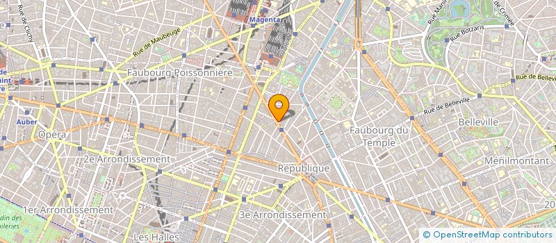 localisation de l'entreprise CONFEDER INTERPROF INTERVENTION DEVELOP  PARIS