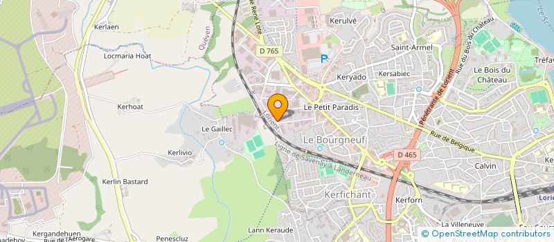 localisation de l'entreprise CONFEDERATION AMATEUR RADIO FRANCE  LORIENT