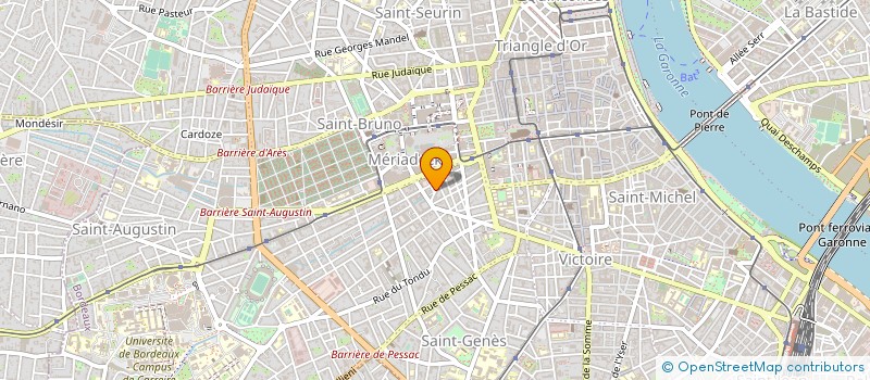 localisation de l'entreprise CONFEDERATION ARTISTIQUE TECHN COIFFURE à BORDEAUX