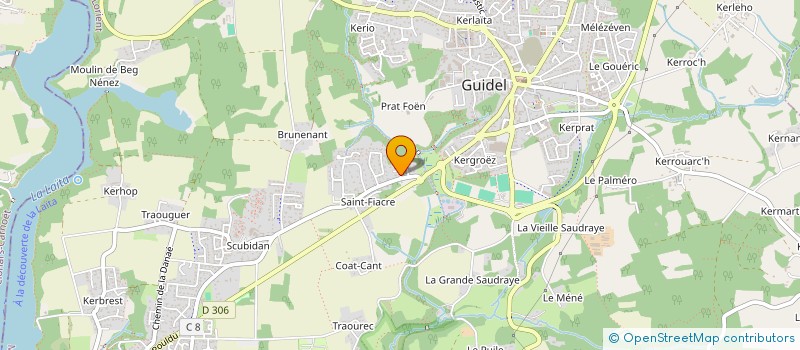 localisation de l'entreprise CONFEDERATION BRETAGNE-IRLANDE KEVREDIGEZH BREIZH IWERZON  GUIDEL