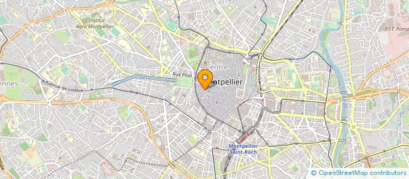 localisation de l'entreprise CONFEDERATION COIFFURE HERAULT ET REGION à MONTPELLIER