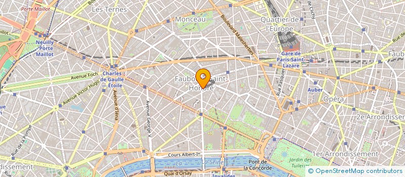 localisation de l'entreprise CONFEDERATION DES ARTS DE LA TABLE  PARIS