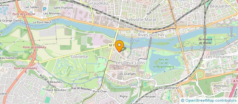 localisation de l'entreprise CONFEDERATION DES ASTROETUDIANTS à TOURS