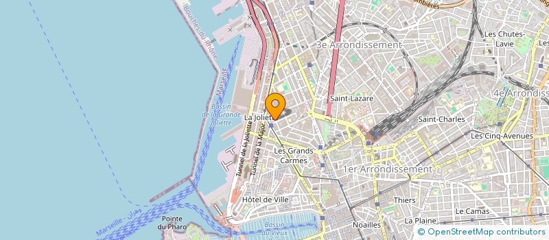localisation de l'entreprise CONFEDERATION ENTRAIDE AUX COMMUNAUTES à MARSEILLE