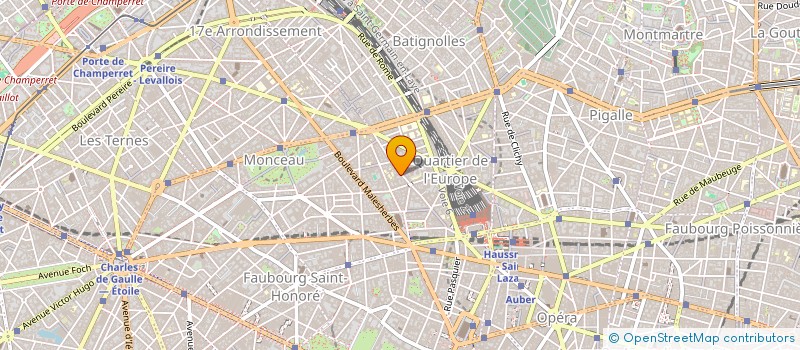 localisation de l'entreprise CONFEDERATION EUROPEENNE DES CADRES  PARIS