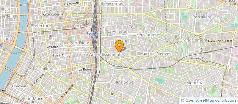 localisation de l'entreprise CONFEDERATION EUROPEENNE DES TAXIS  LYON