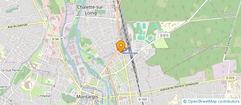 localisation de l'entreprise CONFEDERATION EUROPEENNE INDEPENDANTS à MONTARGIS