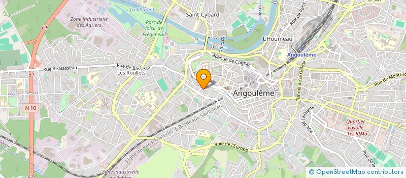 localisation de l'entreprise CONFEDERATION FRANCAISE MICROTEL-MULTIMEDIA à ANGOULEME