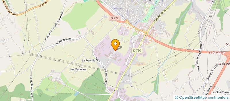 localisation de l'entreprise CONFEDERATION GENERALE DE L'ALIMENTATION EN DETAIL DE BRETAGNE  PLOUFRAGAN