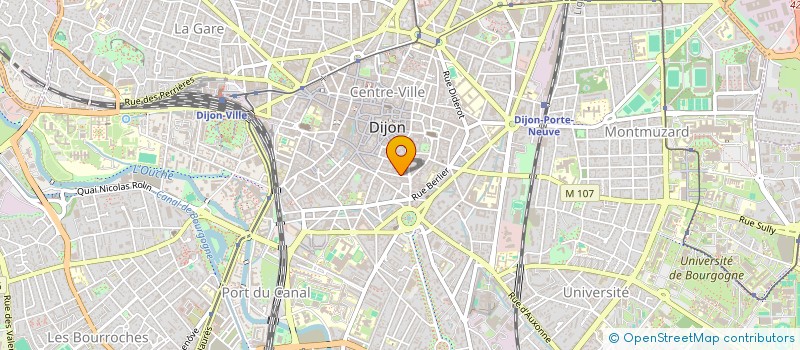 localisation de l'entreprise CONFEDERATION GENERALE DES CADRES à DIJON
