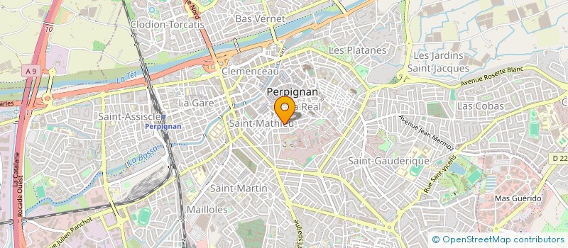 localisation de l'entreprise CONFEDERATION GENERALE DES IMPORTATEURS  PERPIGNAN