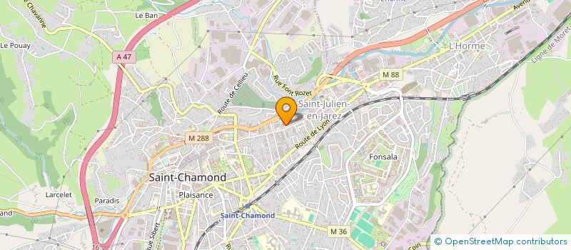 localisation de l'entreprise CONFEDERATION ISLAMIQUE MILLI GORUS COMMUNE DE SAINT CHAMOND  CIMG - SAINT-CHAMOND  à SAINT-CHAMOND