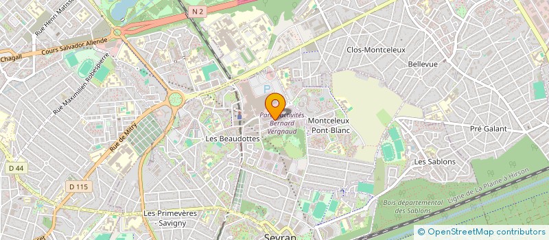 localisation de l'entreprise CONFEDERATION ISLAMIQUE MILLI GORUS FRANCE à SEVRAN