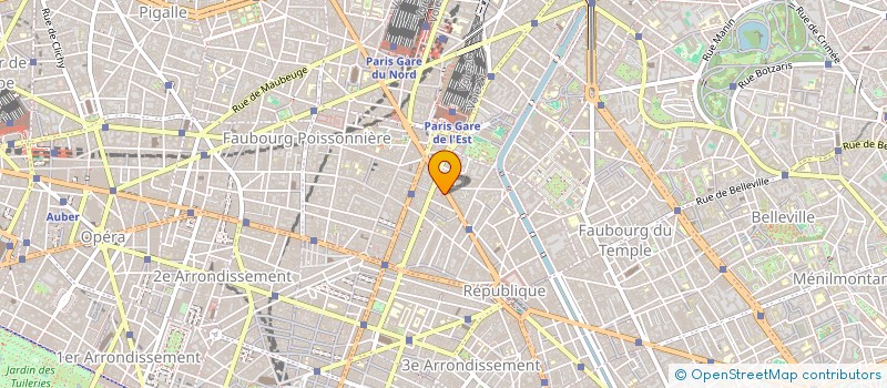 localisation de l'entreprise CONFEDERATION NATIONALE COIFFURE à PARIS