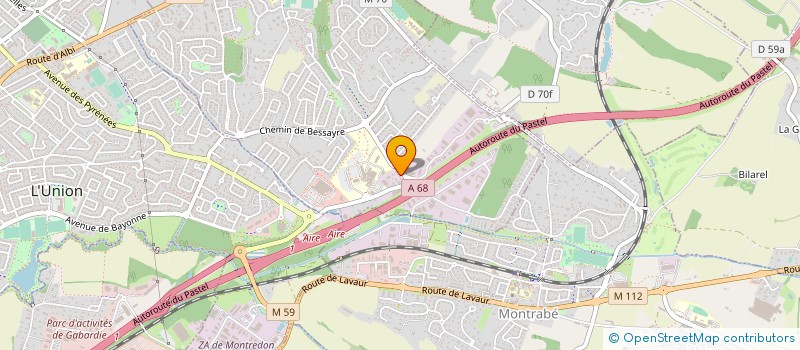 localisation de l'entreprise CONFEDERATION NATIONALE DE L'ARTISANAT DES METIERS DE SERVICE ET DE FABRICATION REGIONALE OCCITANIE à SAINT-JEAN