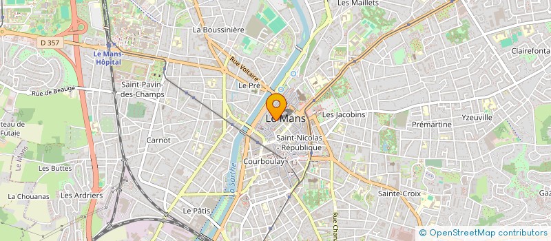 localisation de l'entreprise CONFEDERATION NATIONALE DES RADIOS ASSOCIATIVES  LE MANS