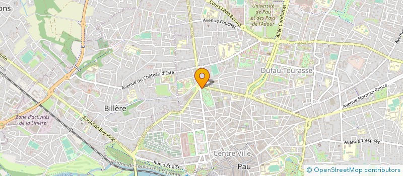 localisation de l'entreprise CONFEDERATION NATIONALE DU LOGEMENT à PAU