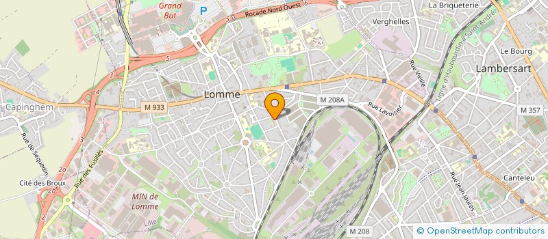 localisation de l'entreprise CONFEDERATION NATIONALE DU LOGEMENT à LILLE