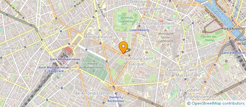 localisation de l'entreprise CONFEDERATION NATIONALE ETUDIANTS FRANCE  PARIS