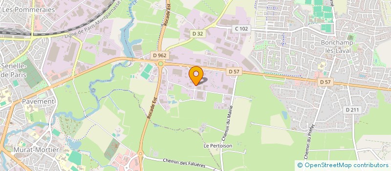 localisation de l'entreprise CONFEDERATION PAYSANNE  BONCHAMP-LES-LAVAL