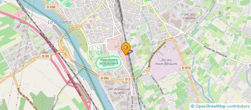 localisation de l'entreprise CONFEDERATION PAYSANNE DE VAUCLUSE  CAVAILLON