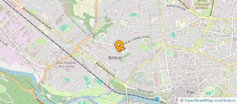 localisation de l'entreprise CONFEDERATION PAYSANNE DU BEARN  BILLERE