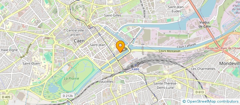 localisation de l'entreprise CONFEDERATION PAYSANNE DU CALVADOS à CAEN